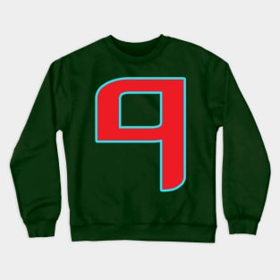 funny numbers Get your luck number 9 Crewneck Sweatshirt